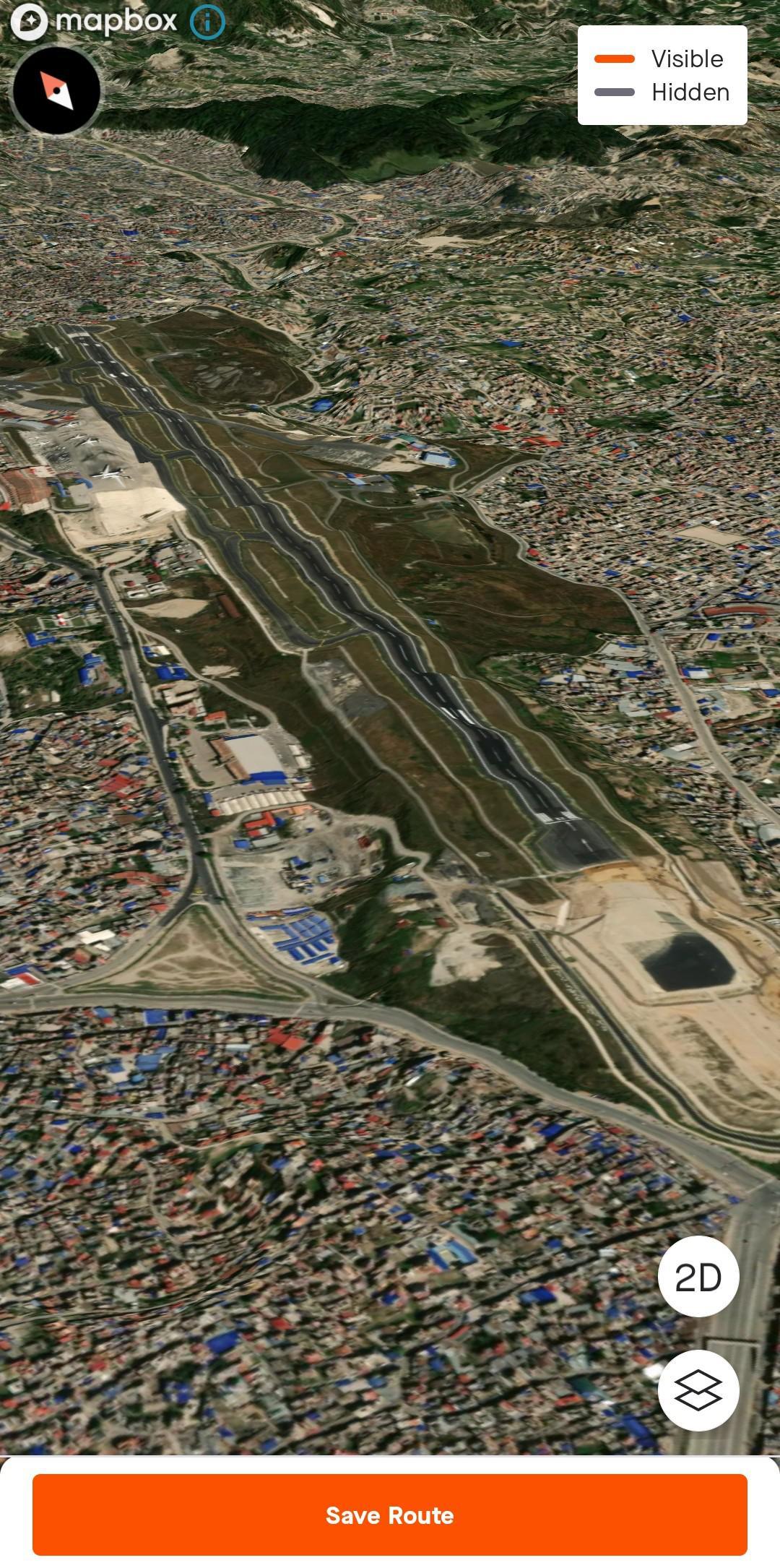 Kathmandu airport runway according to Strava : r/Strava