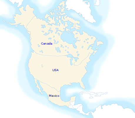 North America Map